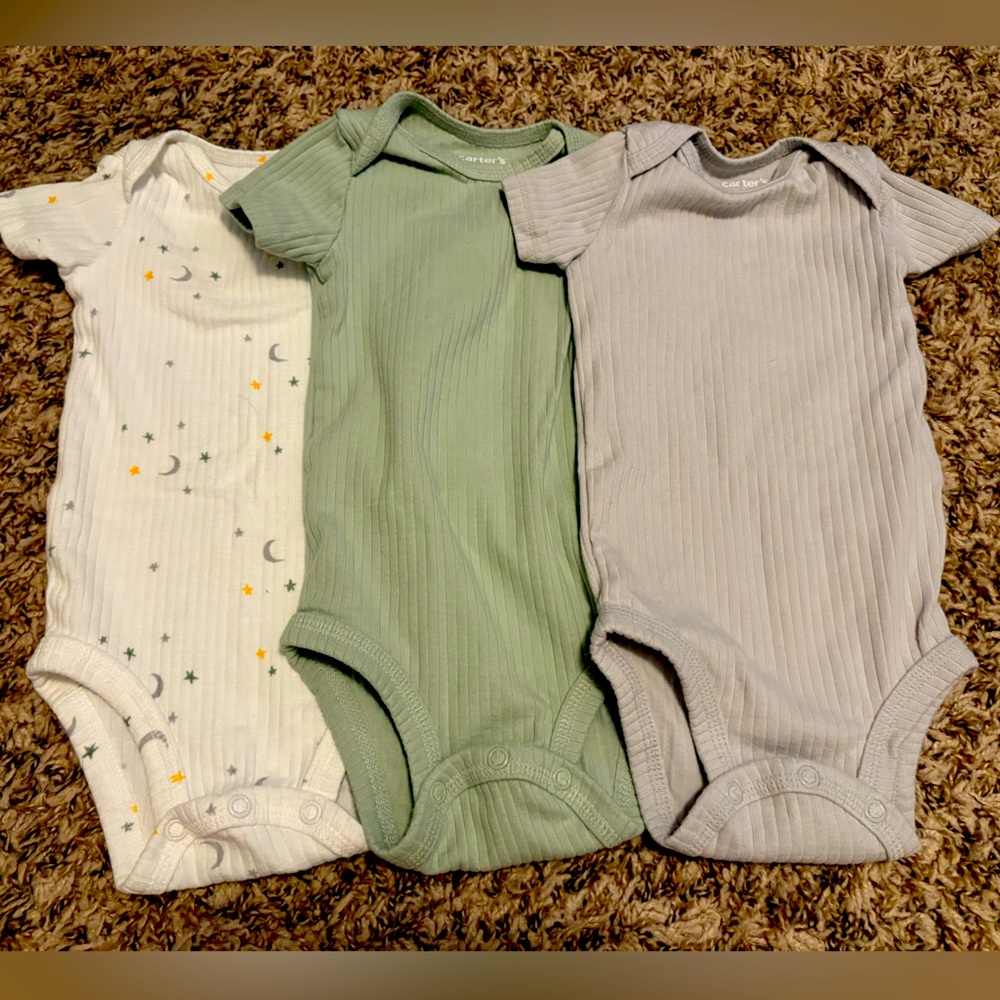 Bundle of 3 Carter’s Onesies